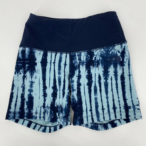 The North Face Compression Shorts Women's Size S Blue Flash Dry Stretch - Picture 1 of 10